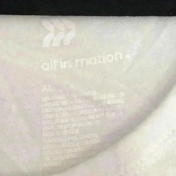Womens Large All In Motion Long Sleeve Athleisure Top Modal Spandex Blend - Picture 2 of 2